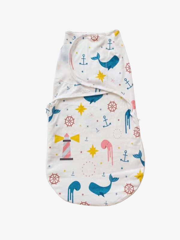 Swaddle con cierre Modelo Whales